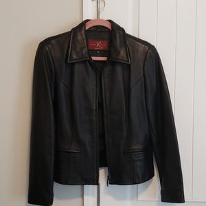 Leather jacket